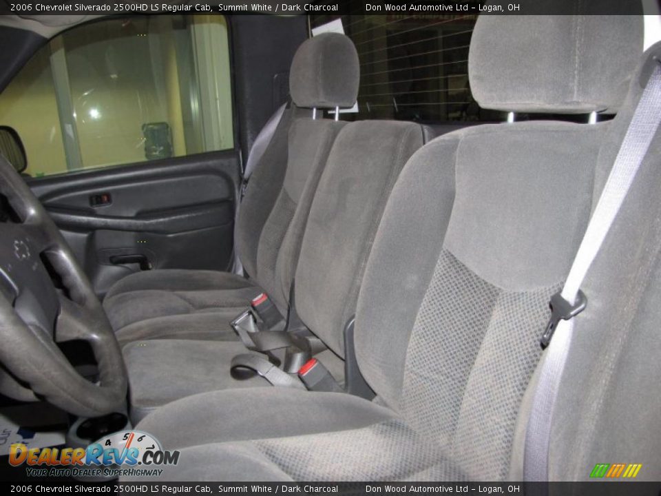 2006 Chevrolet Silverado 2500HD LS Regular Cab Summit White / Dark Charcoal Photo #12