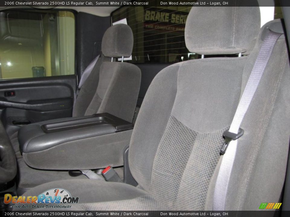 2006 Chevrolet Silverado 2500HD LS Regular Cab Summit White / Dark Charcoal Photo #14