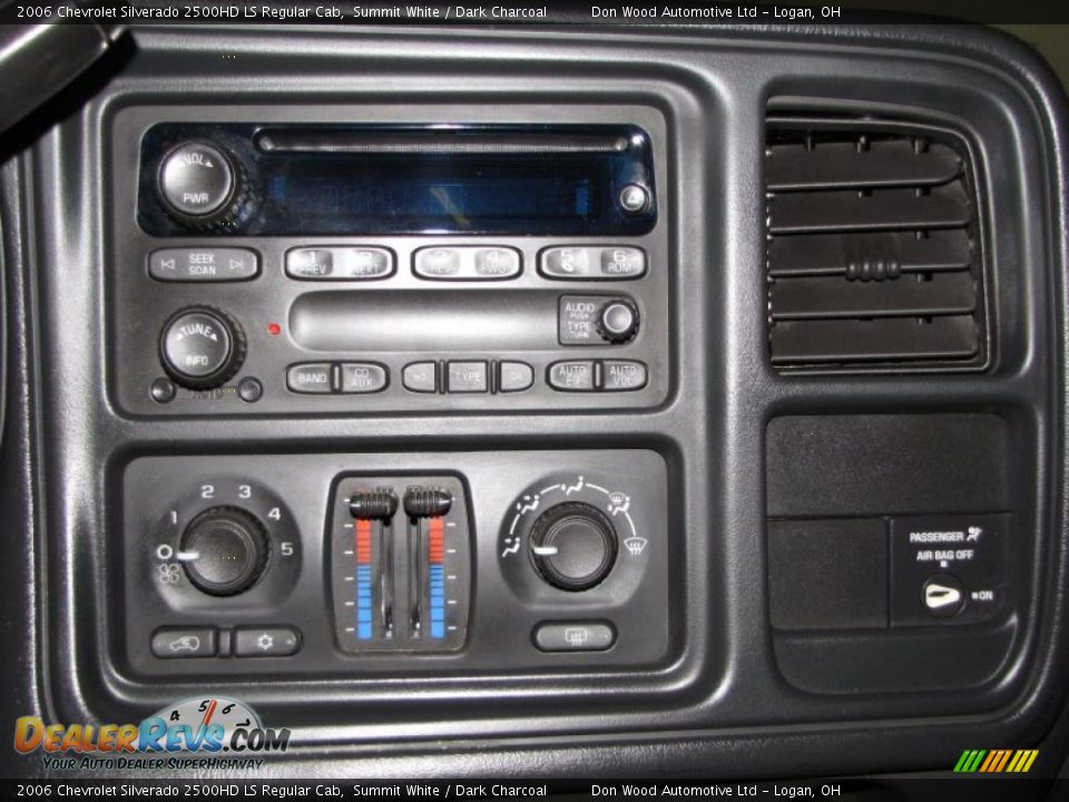 2006 Chevrolet Silverado 2500HD LS Regular Cab Summit White / Dark Charcoal Photo #15
