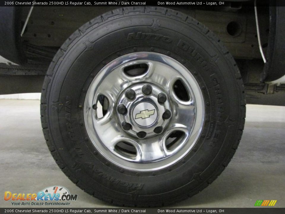 2006 Chevrolet Silverado 2500HD LS Regular Cab Summit White / Dark Charcoal Photo #20