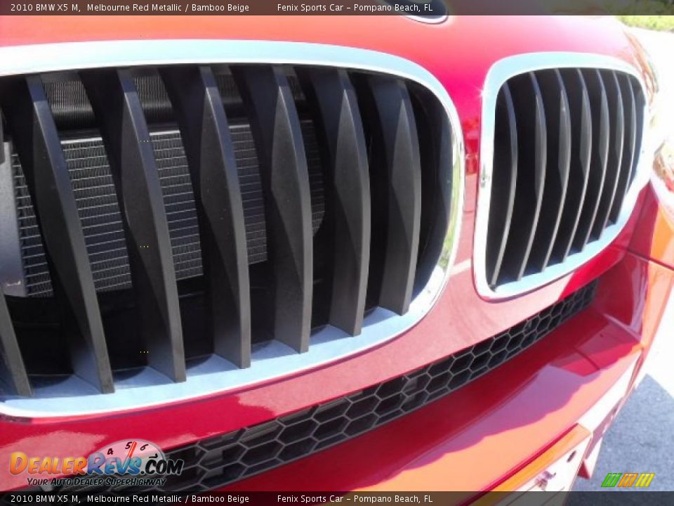 2010 BMW X5 M Melbourne Red Metallic / Bamboo Beige Photo #5