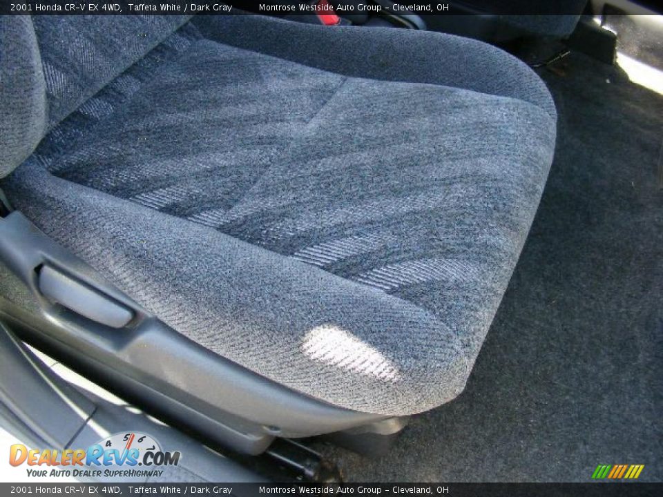 2001 Honda CR-V EX 4WD Taffeta White / Dark Gray Photo #14