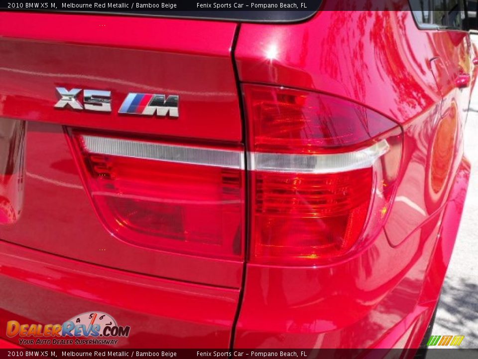 2010 BMW X5 M Melbourne Red Metallic / Bamboo Beige Photo #15