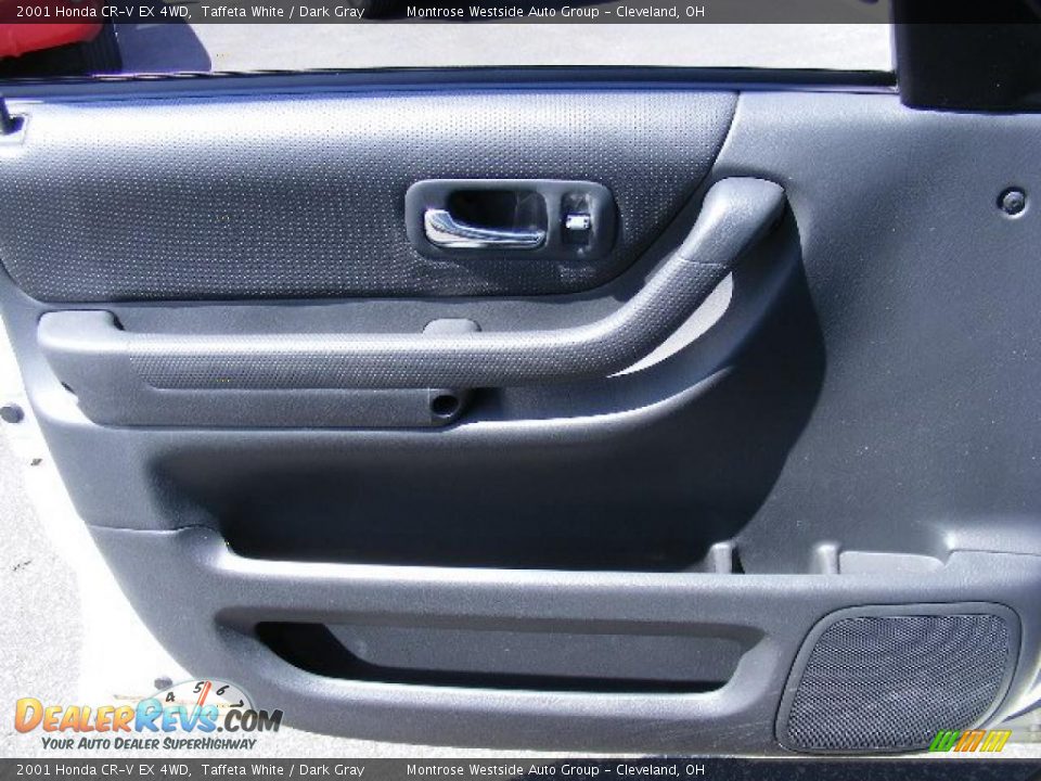 2001 Honda CR-V EX 4WD Taffeta White / Dark Gray Photo #23