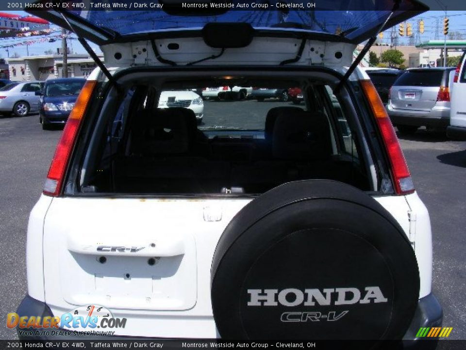 2001 Honda CR-V EX 4WD Taffeta White / Dark Gray Photo #24