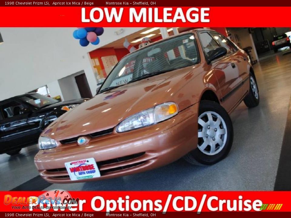 1998 Chevrolet Prizm LSi Apricot Ice Mica / Beige Photo #1