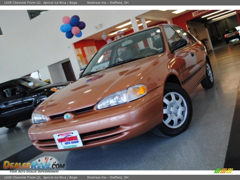 1998 Chevrolet Prizm LSi Apricot Ice Mica / Beige Photo #2