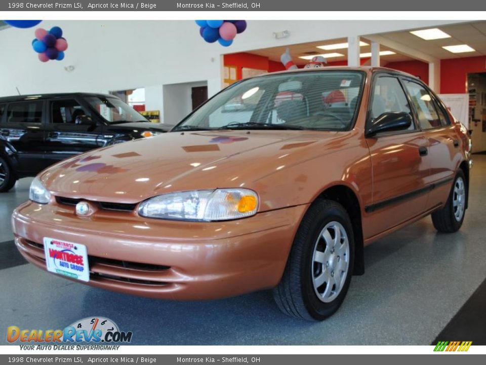 1998 Chevrolet Prizm LSi Apricot Ice Mica / Beige Photo #3
