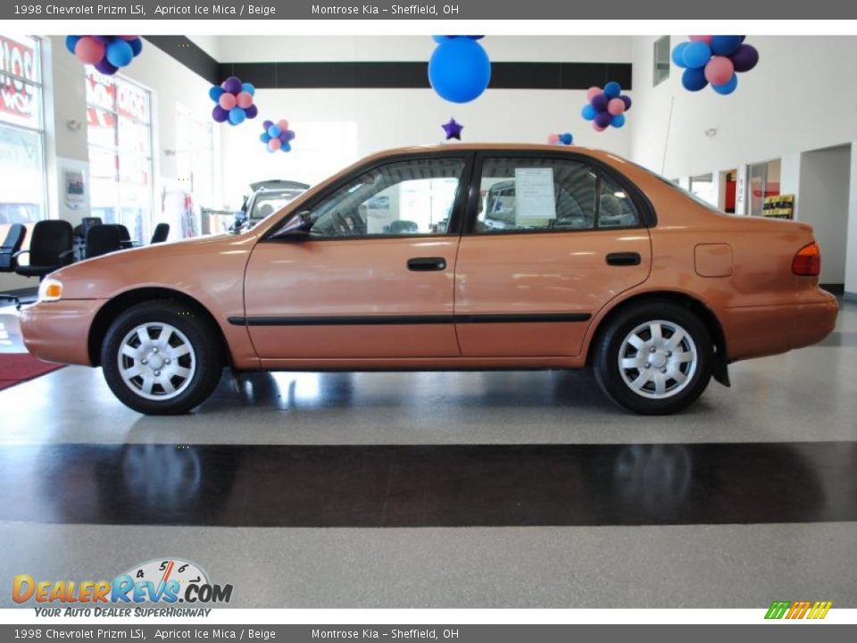 1998 Chevrolet Prizm LSi Apricot Ice Mica / Beige Photo #4