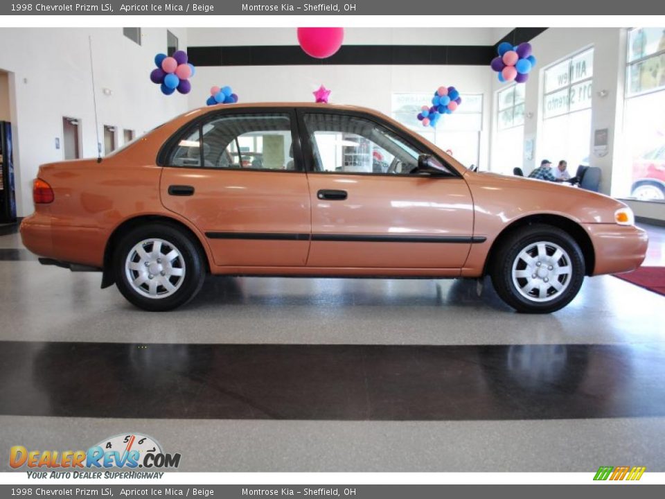 1998 Chevrolet Prizm LSi Apricot Ice Mica / Beige Photo #9