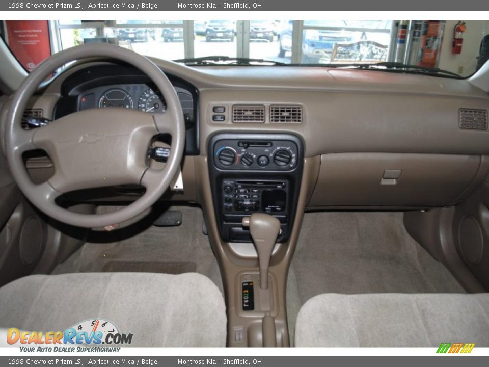 1998 Chevrolet Prizm LSi Apricot Ice Mica / Beige Photo #13