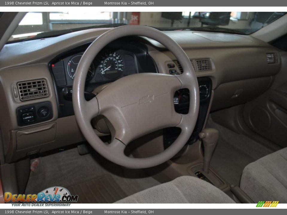 1998 Chevrolet Prizm LSi Apricot Ice Mica / Beige Photo #14