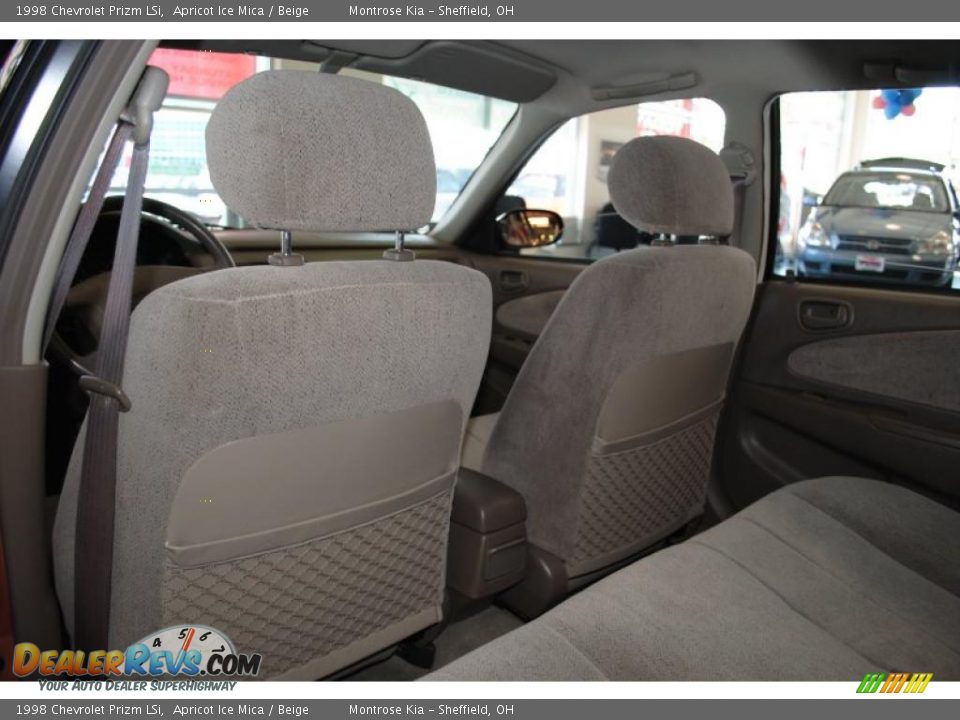 1998 Chevrolet Prizm LSi Apricot Ice Mica / Beige Photo #17