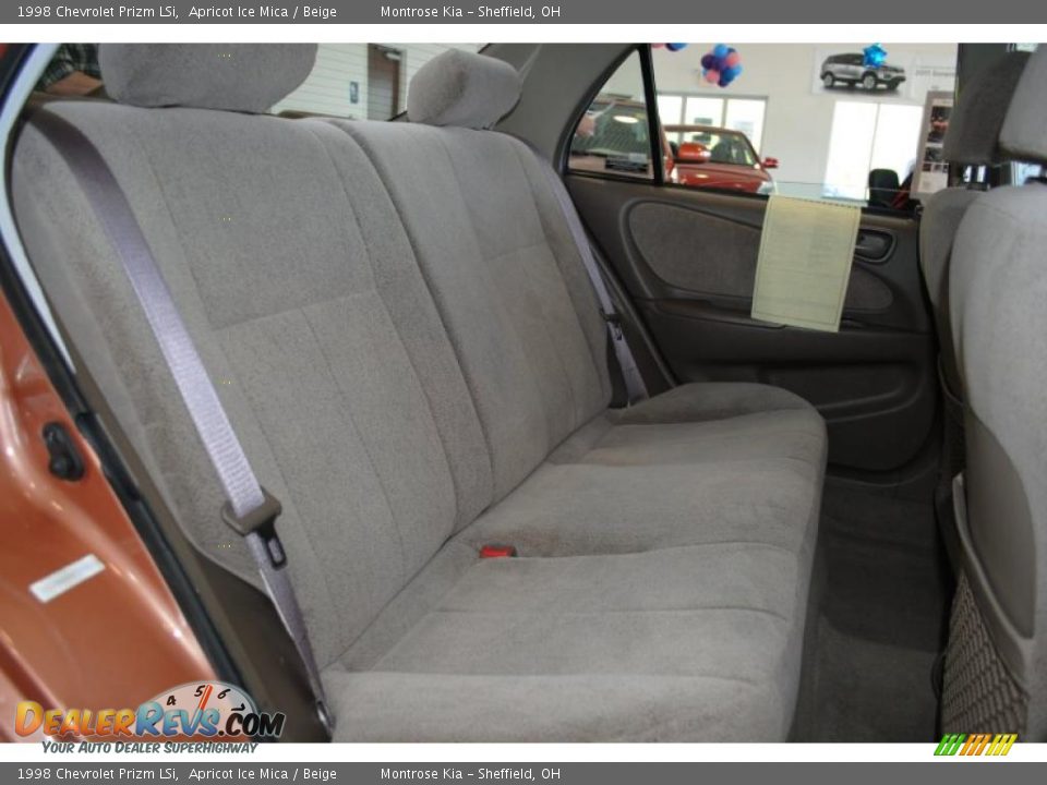1998 Chevrolet Prizm LSi Apricot Ice Mica / Beige Photo #19