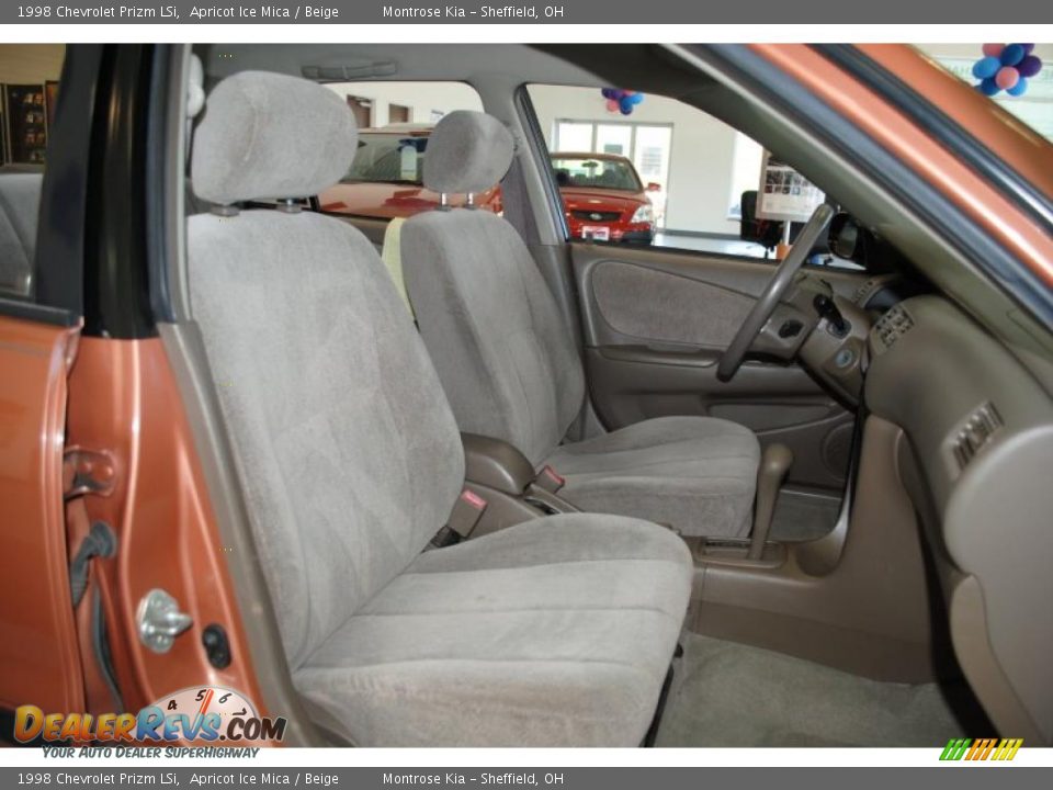 1998 Chevrolet Prizm LSi Apricot Ice Mica / Beige Photo #21