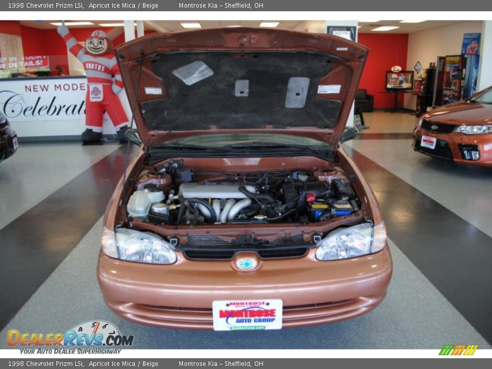 1998 Chevrolet Prizm LSi Apricot Ice Mica / Beige Photo #22