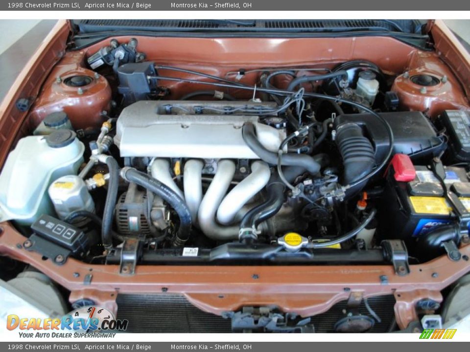 1998 Chevrolet Prizm LSi Apricot Ice Mica / Beige Photo #23