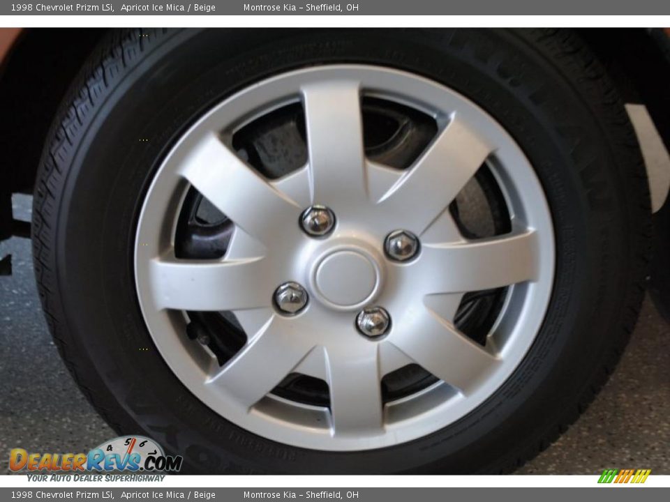 1998 Chevrolet Prizm LSi Apricot Ice Mica / Beige Photo #27