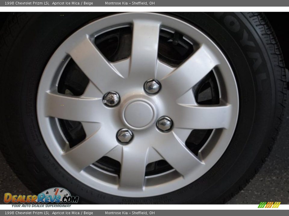 1998 Chevrolet Prizm LSi Apricot Ice Mica / Beige Photo #30