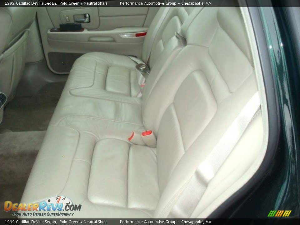 1999 Cadillac DeVille Sedan Polo Green / Neutral Shale Photo #11