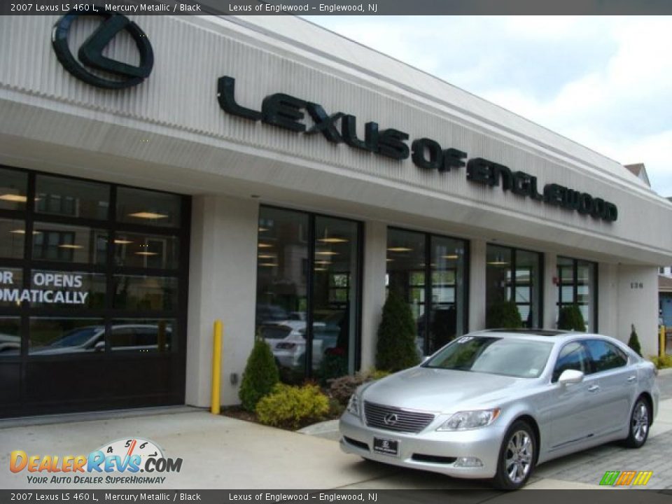 2007 Lexus LS 460 L Mercury Metallic / Black Photo #1