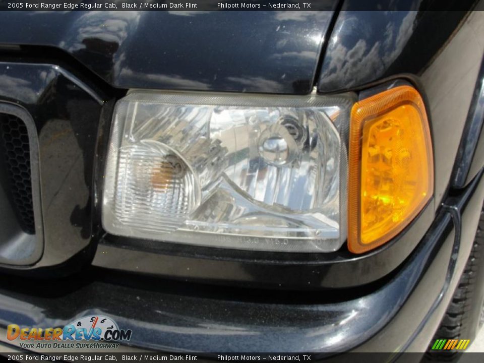 2005 Ford Ranger Edge Regular Cab Black / Medium Dark Flint Photo #10