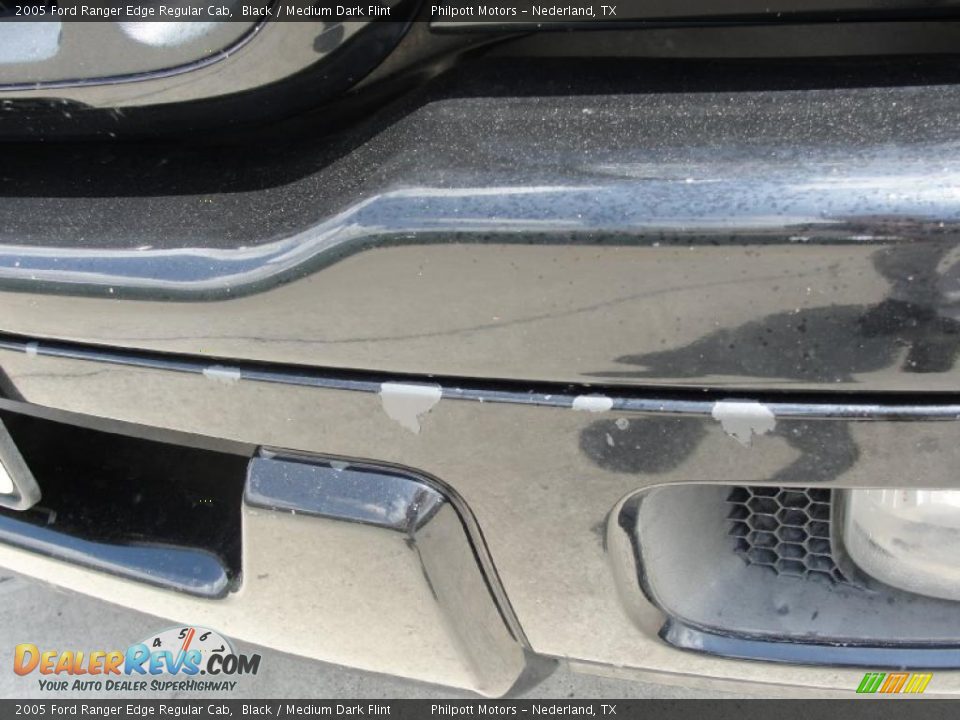 2005 Ford Ranger Edge Regular Cab Black / Medium Dark Flint Photo #11