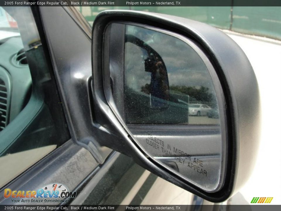2005 Ford Ranger Edge Regular Cab Black / Medium Dark Flint Photo #19