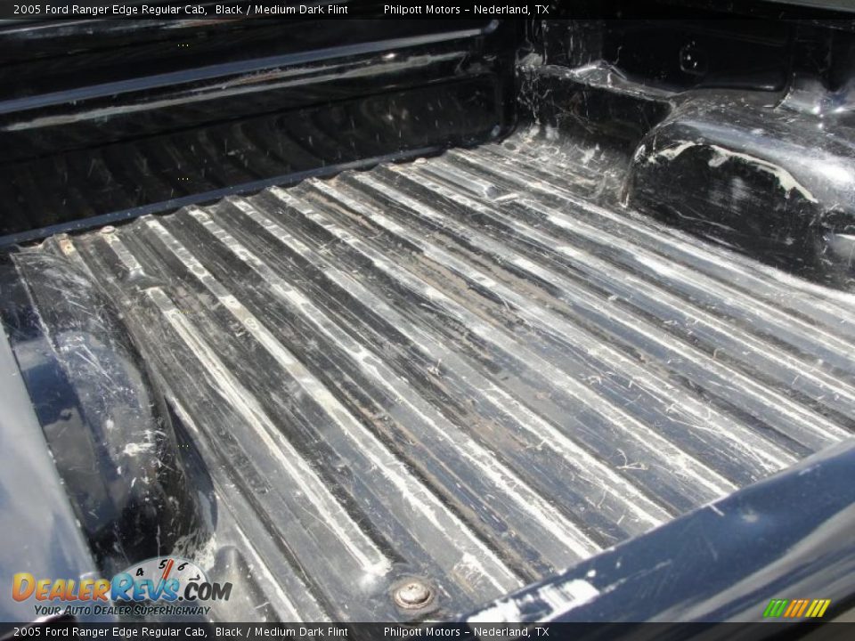 2005 Ford Ranger Edge Regular Cab Black / Medium Dark Flint Photo #22