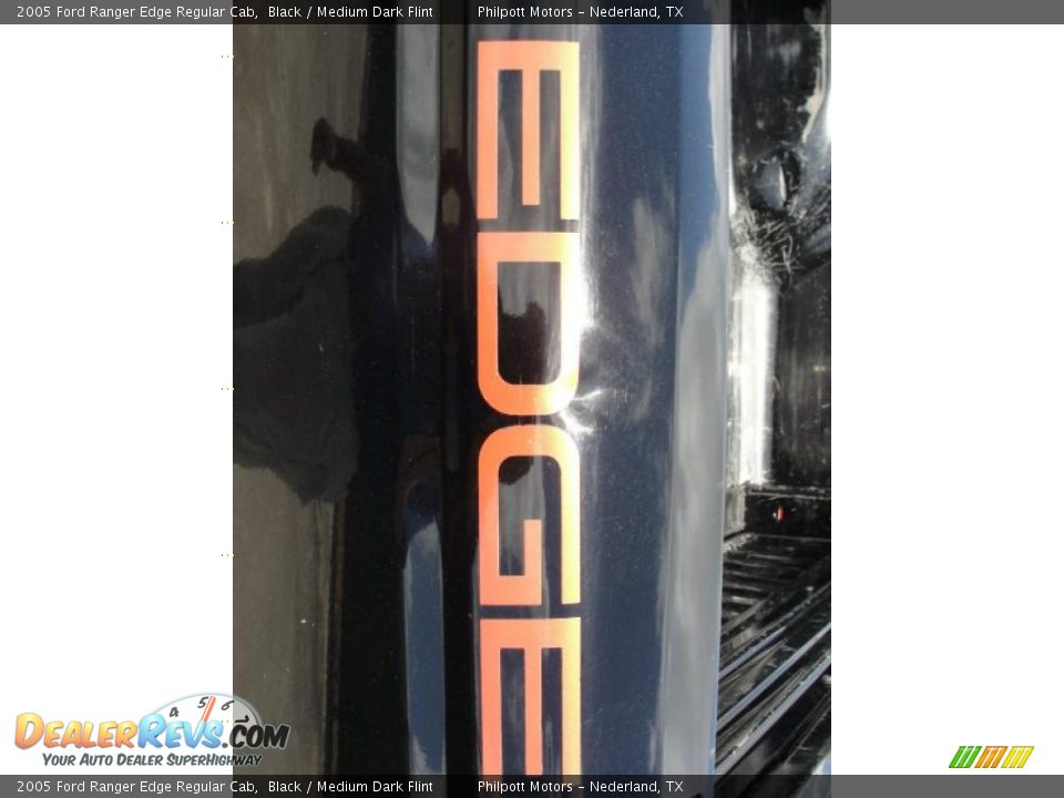 2005 Ford Ranger Edge Regular Cab Black / Medium Dark Flint Photo #23