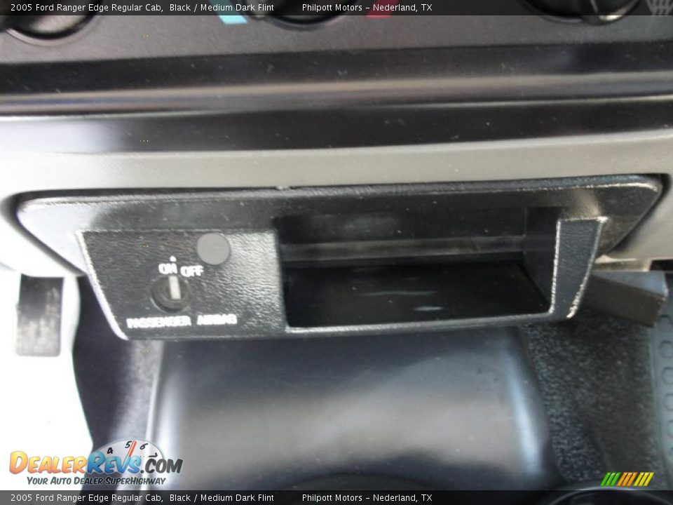2005 Ford Ranger Edge Regular Cab Black / Medium Dark Flint Photo #34