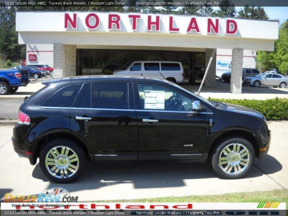 2010 Lincoln MKX AWD Tuxedo Black Metallic / Medium Light Stone Photo #1