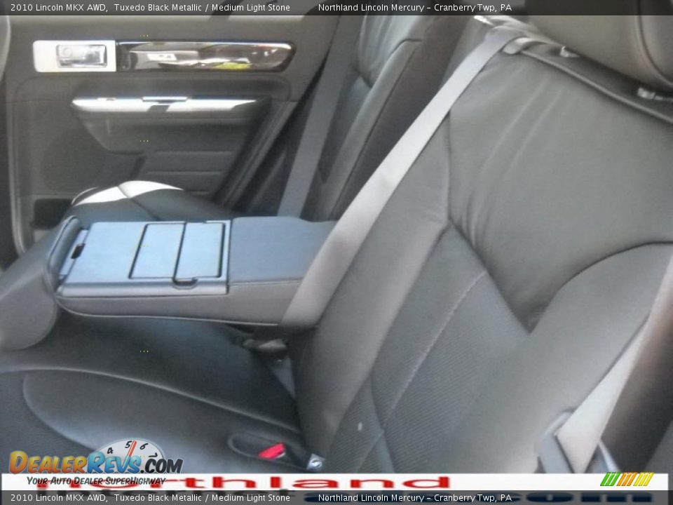 2010 Lincoln MKX AWD Tuxedo Black Metallic / Medium Light Stone Photo #11