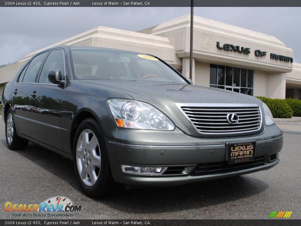 2004 Lexus LS 430 Cypress Pearl / Ash Photo #1