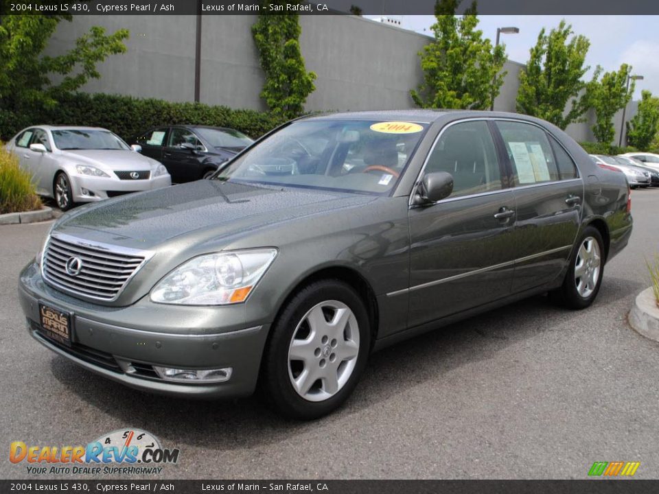 2004 Lexus LS 430 Cypress Pearl / Ash Photo #3