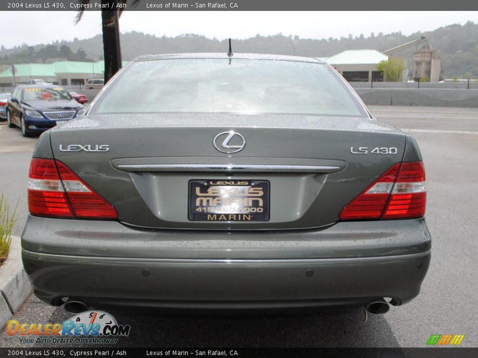 2004 Lexus LS 430 Cypress Pearl / Ash Photo #6