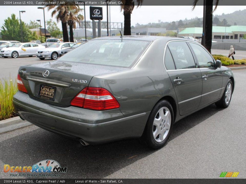2004 Lexus LS 430 Cypress Pearl / Ash Photo #7
