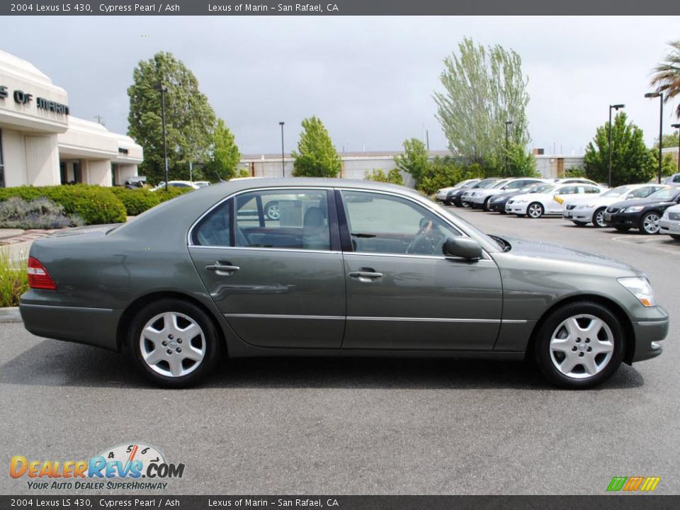 2004 Lexus LS 430 Cypress Pearl / Ash Photo #8