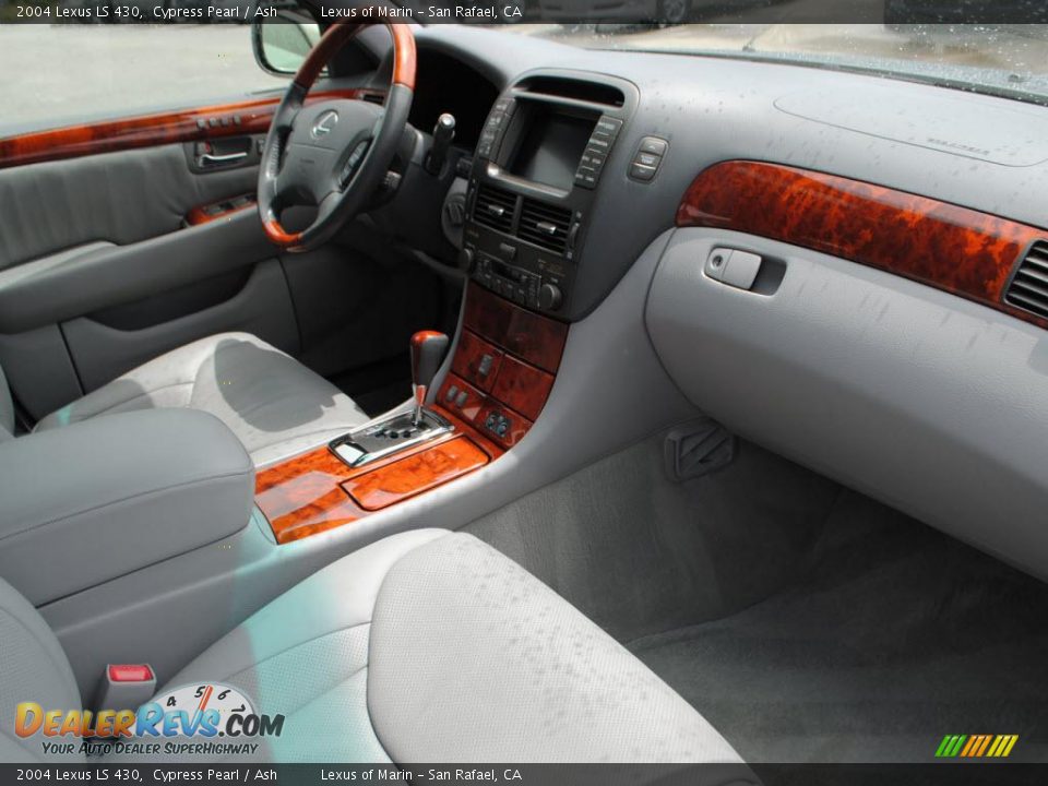 2004 Lexus LS 430 Cypress Pearl / Ash Photo #12