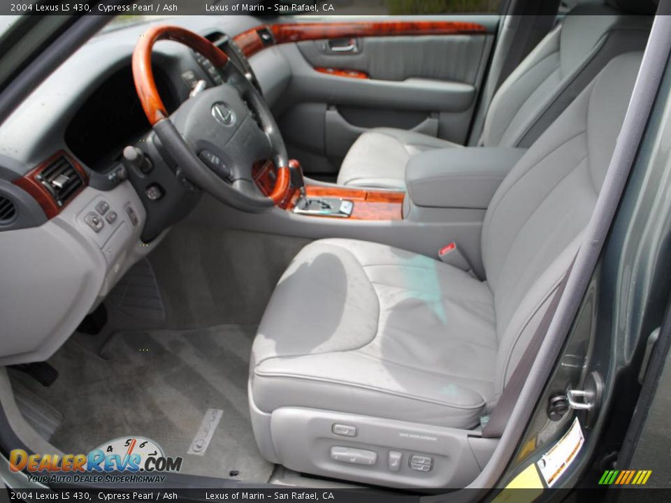 2004 Lexus LS 430 Cypress Pearl / Ash Photo #13