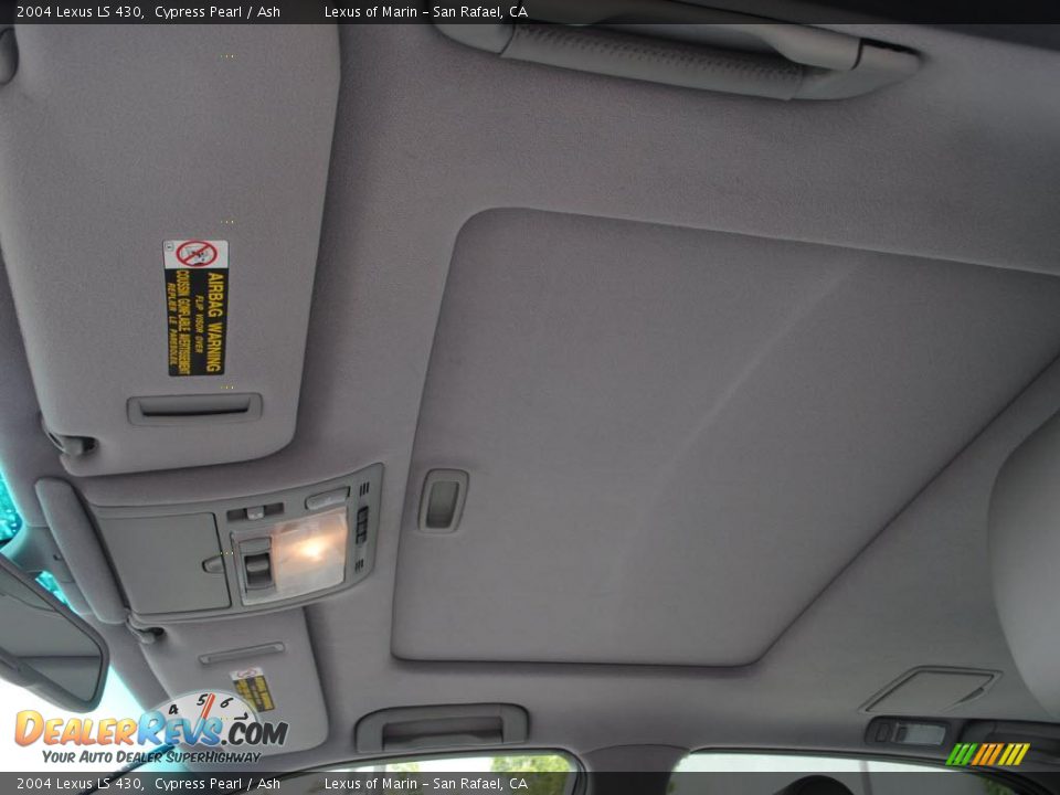 2004 Lexus LS 430 Cypress Pearl / Ash Photo #17