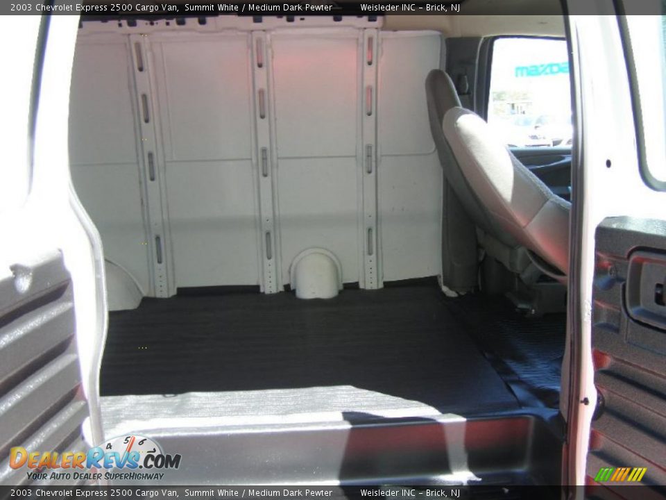2003 Chevrolet Express 2500 Cargo Van Summit White / Medium Dark Pewter Photo #23