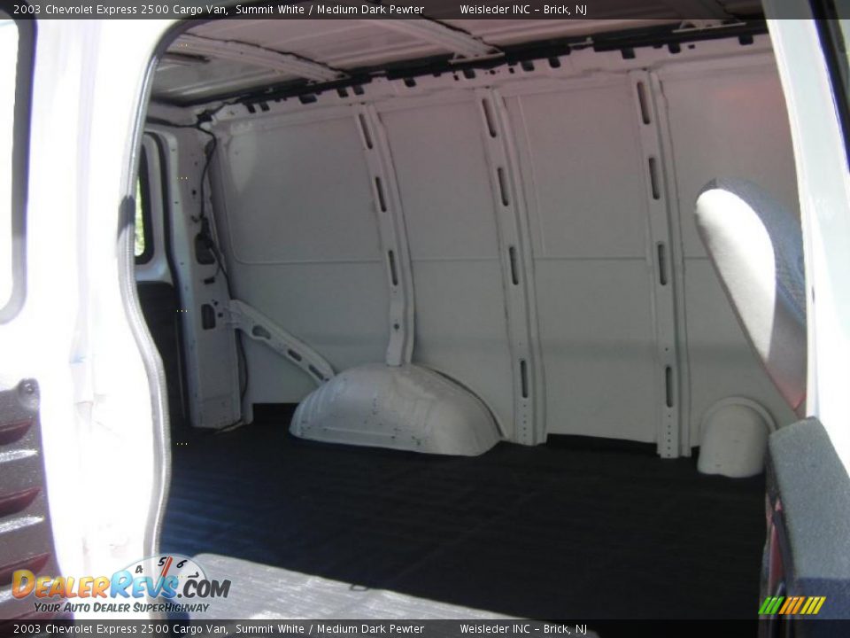 2003 Chevrolet Express 2500 Cargo Van Summit White / Medium Dark Pewter Photo #24