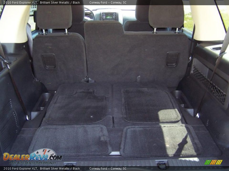 2010 Ford Explorer XLT Brilliant Silver Metallic / Black Photo #13