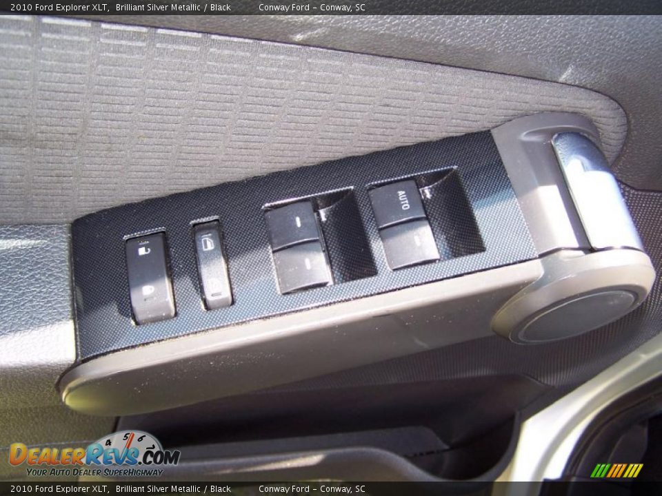 2010 Ford Explorer XLT Brilliant Silver Metallic / Black Photo #20