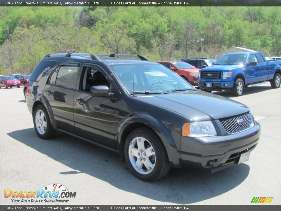 2007 Ford Freestyle Limited AWD Alloy Metallic / Black Photo #4