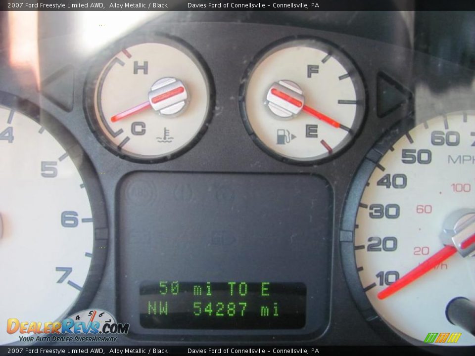 2007 Ford Freestyle Limited AWD Alloy Metallic / Black Photo #9