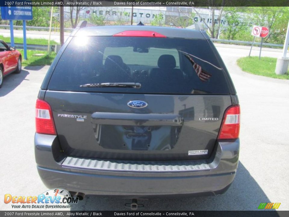 2007 Ford Freestyle Limited AWD Alloy Metallic / Black Photo #10