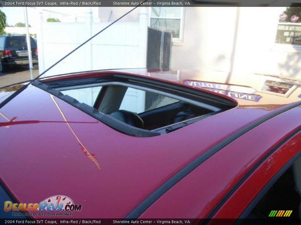 2004 Ford Focus SVT Coupe Infra-Red / Black/Red Photo #10