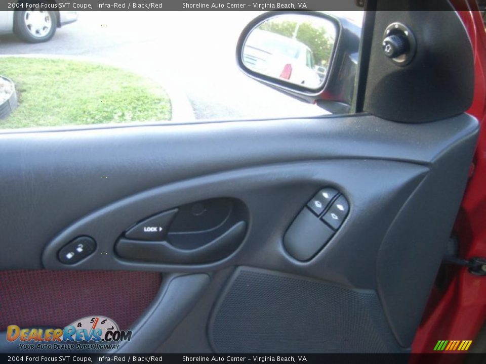 2004 Ford Focus SVT Coupe Infra-Red / Black/Red Photo #16